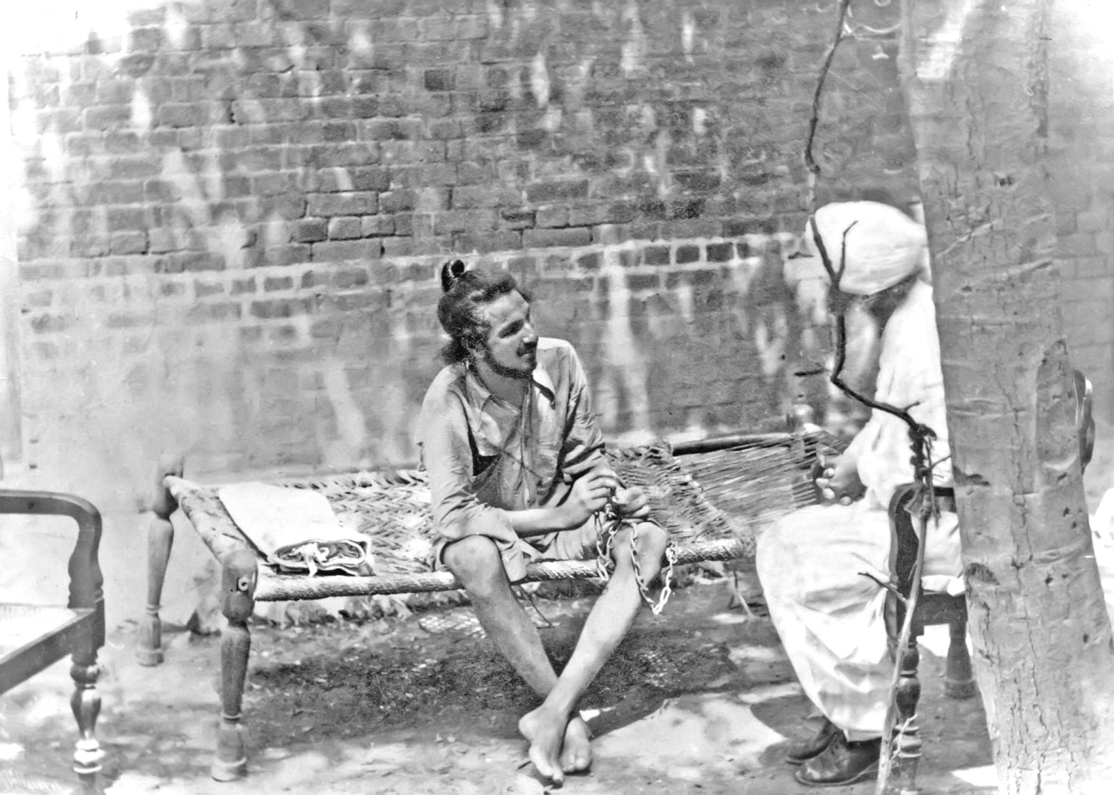 Group photograph of Bhagat Singh in jail, 1927